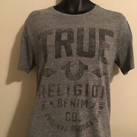 🔥True Religion, unisex, medium, great condition, distressed, lightweight - Picture 1 of 1